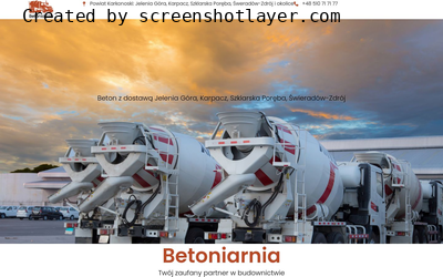 Beton z dowozem – terminowo i solidnie